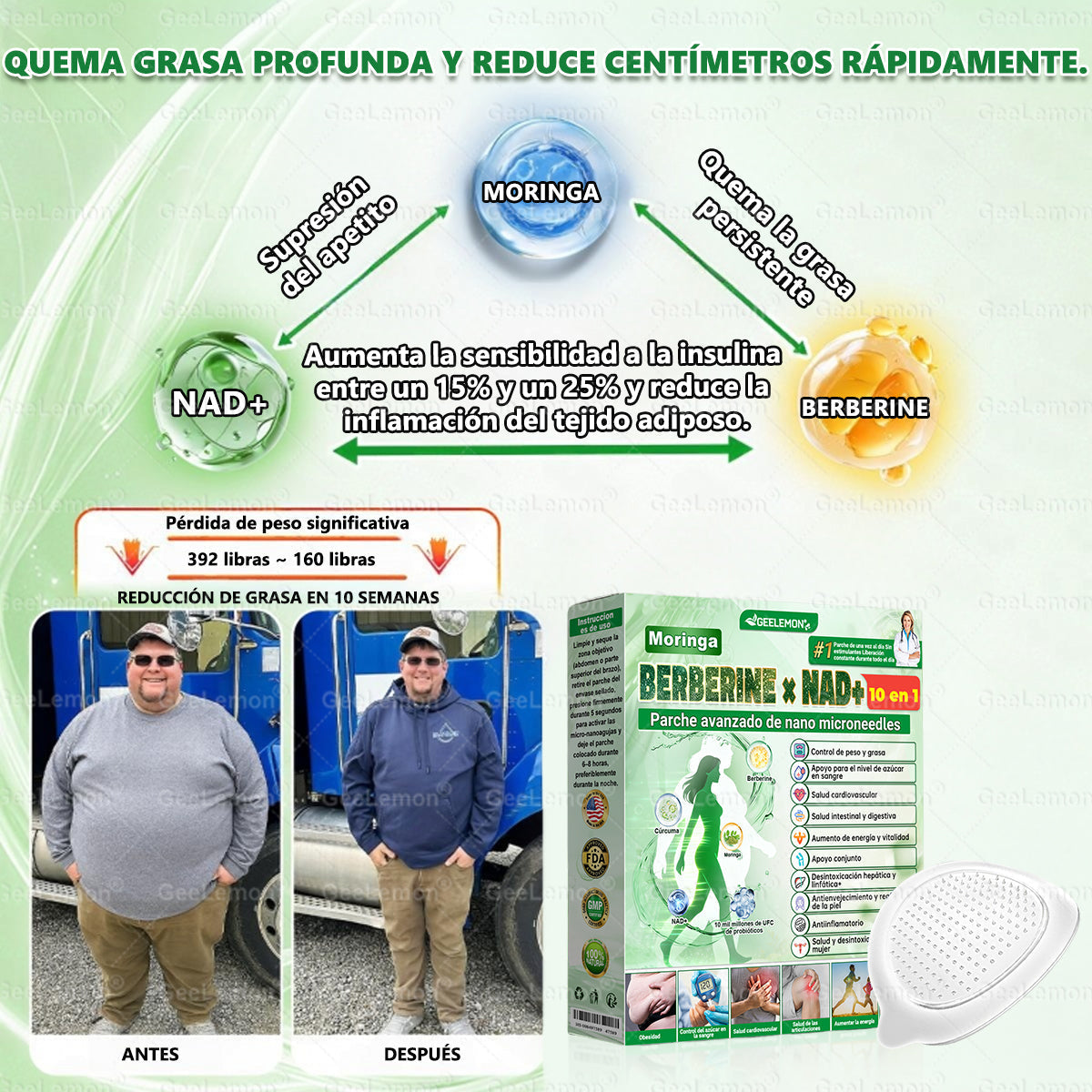 👇GeeLemon® tiene una mejora sorpresa solo para ti. Ya tenías una oferta increíble, pero ahora has desbloqueado una aún mejor: obtén un 50% de descuento en tu próxima compra, solo durante los próximos dos minutos.